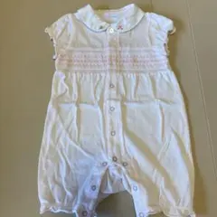 bebe réaction 刺繍付きロンパース
