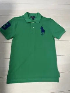 しろちゃん様　ビッグポロ・ラルフ・ローレン グリーン ポロシャツ