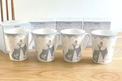 ディズニープリンセス　シンデレラ　マグカップ　４個セット