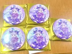キミとアイドルプリキュア キミプリ感謝祭 キュアキュンキュン 缶バッチ サイン入