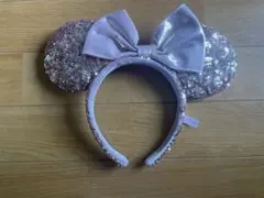 ディズニーカチューシャ ミニーちゃん スパンコール