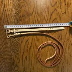 イタリア製 牛革犬用首輪 ヴィンテージ感 アンティークゴールド金具 幅