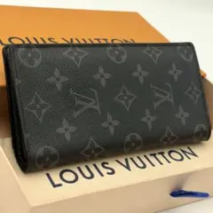 新型 極美品】ヴィトン モノグラム エクリプス ポルトフォイユ ブラザ