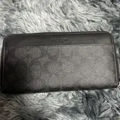 COACH ブラック レザー 長財布