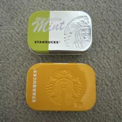 Starbucks アフターコーヒーミント 空き缶 2個セット