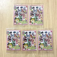 からぴちパラダイス2025 来場者特典トレカ×5