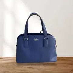 kate spade ネイビーハンドバッグ