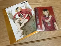 ハイキュー　孤爪研磨　クリアカード&ブロマイド