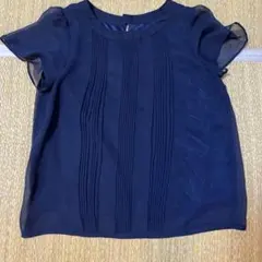 ブラウス　　紺色のサムネイル