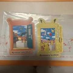 ポケモンセンター ステッカー ピカチュウ リザードン 2枚セット
