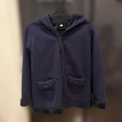 ネイビー フリースジャケット サイズ130