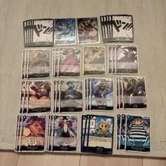 ワンピースカード 決戦の刻 黒ひげ海賊団 デッキパーツ まとめ売り