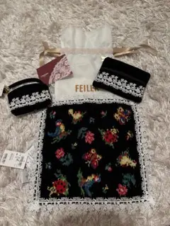 新品未開封品 FEILER×近沢レース ハンカチ&手つき巾着セット - メルカリ