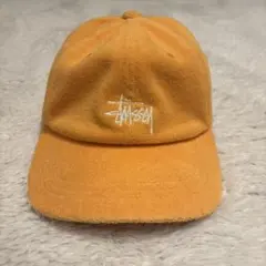 Stussy パイル生地 キャップ