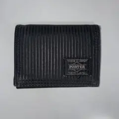 PORTER ブラック ドローイング 名刺入れ・カードケース