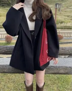 GRL グレイル ルーズテーラードコート ze585a