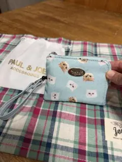PAUL & JOE ブルー 　ポーチ　アクセソワ