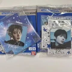 TXT BANDAI ビジュアルスクエアフォトシール&ケース テヒョン　セット