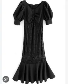 GRL 花柄レースマーメイドワンピースpm275 完売商品‼️