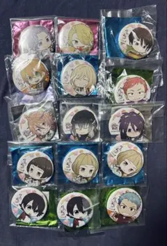 <セール>刀剣乱舞 花丸 缶バッジ 15点まとめ アニカフェ ②