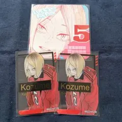 【匿名配送】ハイキュー ファンパーク 箔押しクリアカード コースター 孤爪研磨