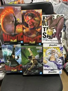 呪術廻戦 ONE PIECE プライズフィギュア 6点セット まとめ売り 未開封