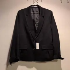 micro pois テーラードジャケット　ブラック　新品、未使用