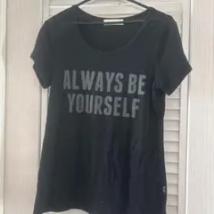 Cecil McBee 黒 Tシャツ メッセージプリント