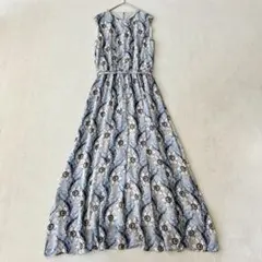 23SS ルルウィルビー フローラルマリンフリルワンピース 2 - メルカリ