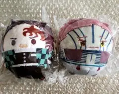 鬼滅の刃　ふわコロりん　炭治郎　猗窩座