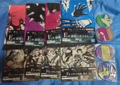 一番くじ　ワンピースEX　E賞悪魔の実タオル　F賞メタリック色紙　G賞ラバーコー