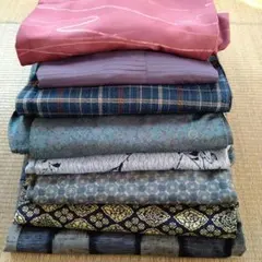 着物・羽織７枚セット　リメイク用