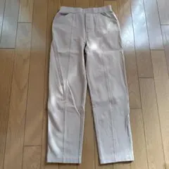 DoCLASSE　スリムフィットパンツ 　裏起毛　ベージュ　サイズ9