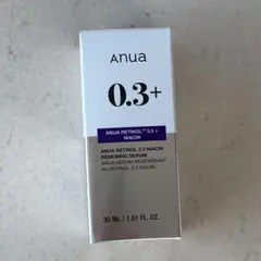 anua 0.3+ レチノール美容液 30ml
