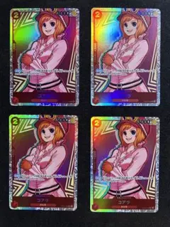 ワンピースカード　コアラ SR OP05-006 4枚セット