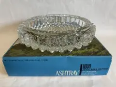 未使用　HOYA 保谷クリスタル　灰皿 クリスタル灰皿　ニューエクシード