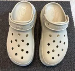 クロックス　メガ クラッシュ クロッグ　24cm シイタケ 色チャイマルチ