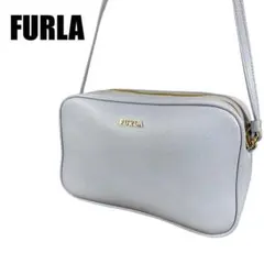 フルラ FURLA リリー カメラバッグ ショルダーバッグ ブルー系 レザー