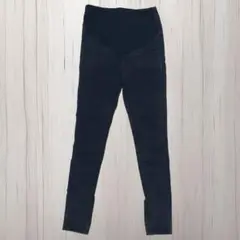 マタニティ ブラック ハイウエスト スキニーパンツ Mサイズ