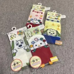新品　わんわん　ぽうぽ　いないいないばぁ！　パペット　履育　スニーカー丈　セット
