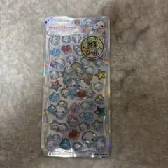 【正規品】光る ジュエルプチドロップシール ぷくぷくあわわちゃん