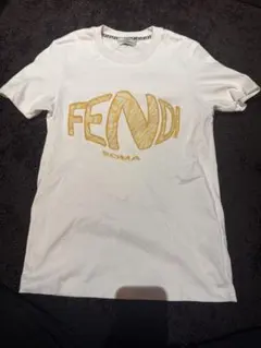 FENDI ロゴ 半袖 Tシャツ ホワイト XXSのサムネイル