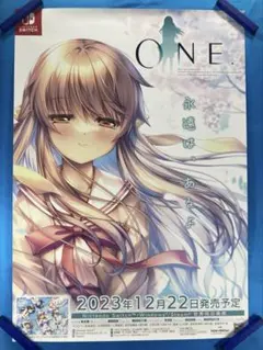 非売品】ブルーリフレクション 帝 タイ 白井日菜子 B2 サイズ ポスター