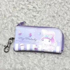 マイメロディー　パスコインケース　コインケース　キーケース　伸びるリール式