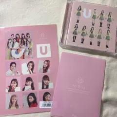 NiziU アルバム U CD ステッカー ファイル