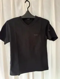 【Kさま】BURBERRY BLACK LABEL ブラック Vネック Tシャツ