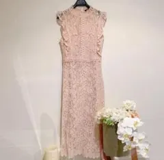 ZARA♡総レースタイトワンピース