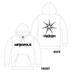 METRO POLIZ パーカー メトロポリス パーカー白