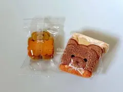 メイリーパーラー　バターサンドクッキーのくまちゃん　　2点　セット　ガチャ