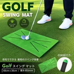 ゴルフ マット 練習 パター アプローチ パット スイング 軌道 アイアン 素振のサムネイル